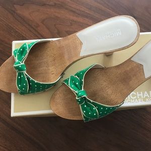 MICHAEL Michael Kors Selma Bow Slides 11 women’s